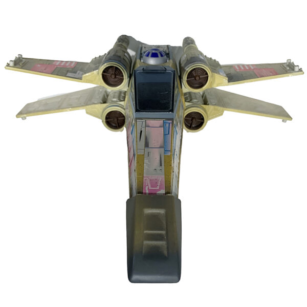 Star Wars The Power of the Force X-Wing Fighter (Distressed Version) with Attack Wings 1997 Hasbro (non-SFX) Rare - Image 3