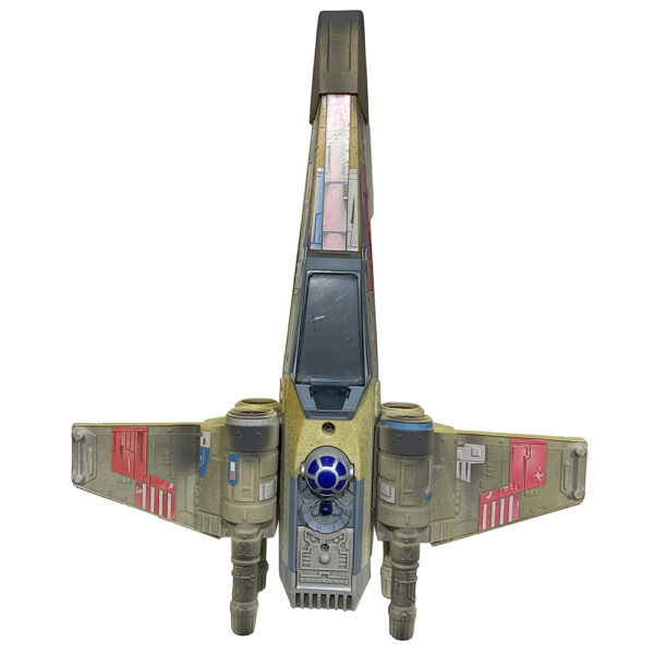 Star Wars The Power of the Force X-Wing Fighter (Distressed Version) with Attack Wings 1997 Hasbro (non-SFX) Rare - Image 2