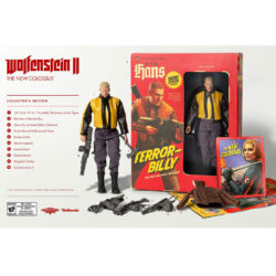 Wolfenstein II: The New Colossus Collector's Edition with 12" Terror Billy Figure Xbox One Bethesda 2017 (ex-Display Stock) Rated R18+