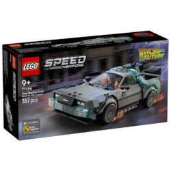 LEGO 77256 Back to the Future: DeLorean Time Machine with Doc and Marty Minifigures (357 pieces) Speed Champions