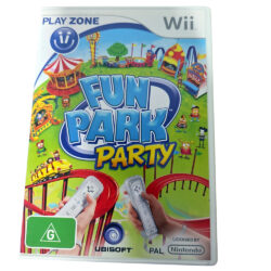 Wii Play Zone Fun Park Party Nintendo PAL Disc 2009 Ubisoft (Rated G)