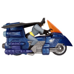 Justice League Batman Motorcycle Mission Vision 8-inch Rev & Go DC Animation (ex-Display Stock) 2003 Mattel