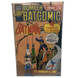 Bumper Batcomic: Batman and 4 Famous Co-Stars #9 (Death at Rainbow's End) Planet Comics April 1978 (Very Good)