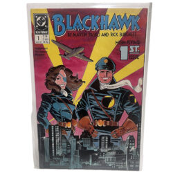 Blackhawk #1 (High Flying 1st Issue) by Martin Pasko and Rick Burchett DC Comics March 1989 (Very Fine)