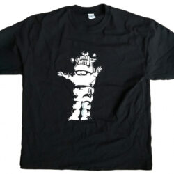 Robby The Robot 'Forbidden Planet' and 'Lost in Space' Short Sleeve Black Heavy Cotton T-Shirt (Brand New) Various Sizes