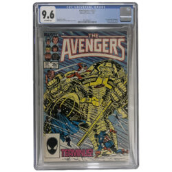 The Avengers #257 (1st Appearance of Nebula) Marvel Comics July 1985 (CGC Graded 9.6) Direct Edition