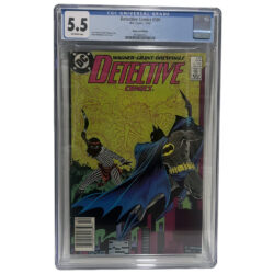 Detective Comics #591 featuring Batman (CGC Graded 5.5) DC Comics October 1988 (Aborigine!) Newsstand Edition