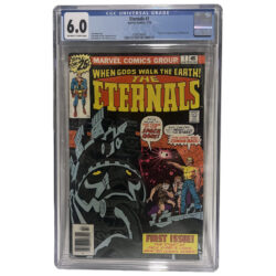 The Eternals #1 When Gods Walk The Earth! (First Issue!) Marvel Comics July 1976 (CGC Graded 6.0)