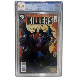 DC vs. Vampires: Killers #1 (CGC Graded 9.9 Mint) DC Comics August 2022 (First Edition) Newsstand Edition