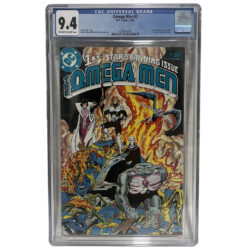 The Omega Men #1 (CGC Graded 9.4) DC Comics April 1983 (First Star-Spanning Issue)