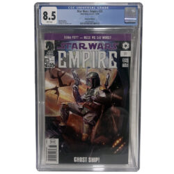 Star Wars: Empire #28 (Boba Fett - Need We Say More?) Dark Horse Comics December 2004 (CGC Graded 8.5) Newsstand Edition