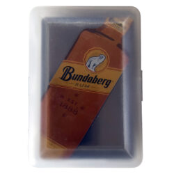 Bundaberg Rum Transparent Plastic Playing Cards (New in Case) Rare Limited-Edition Collectable